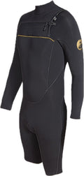 2mm Long Sleeve Chest Zip Springsuit