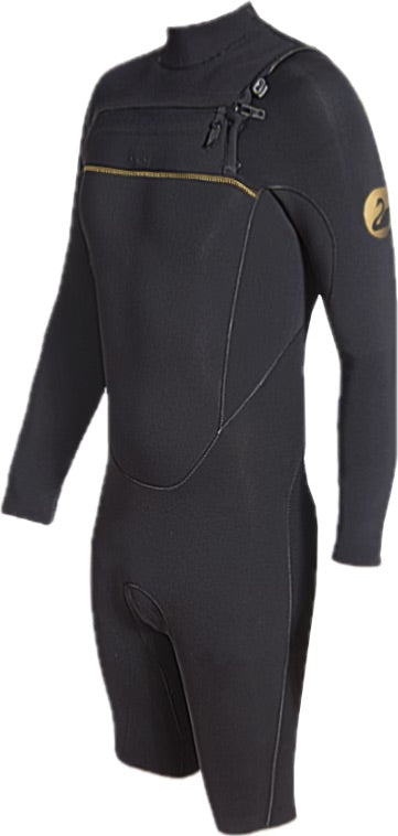 2mm Long Sleeve Chest Zip Springsuit